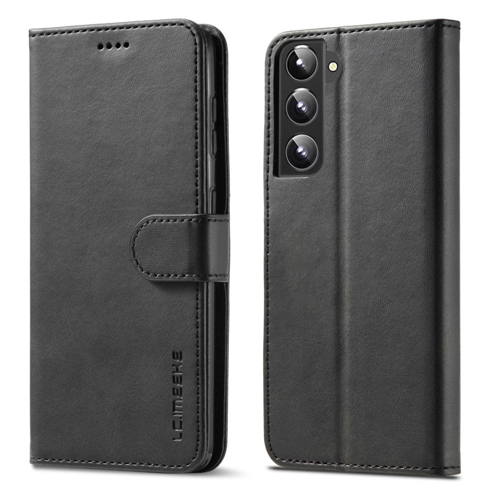 LC.IMEEKE Samsung Galaxy S21 Flip Case - Black