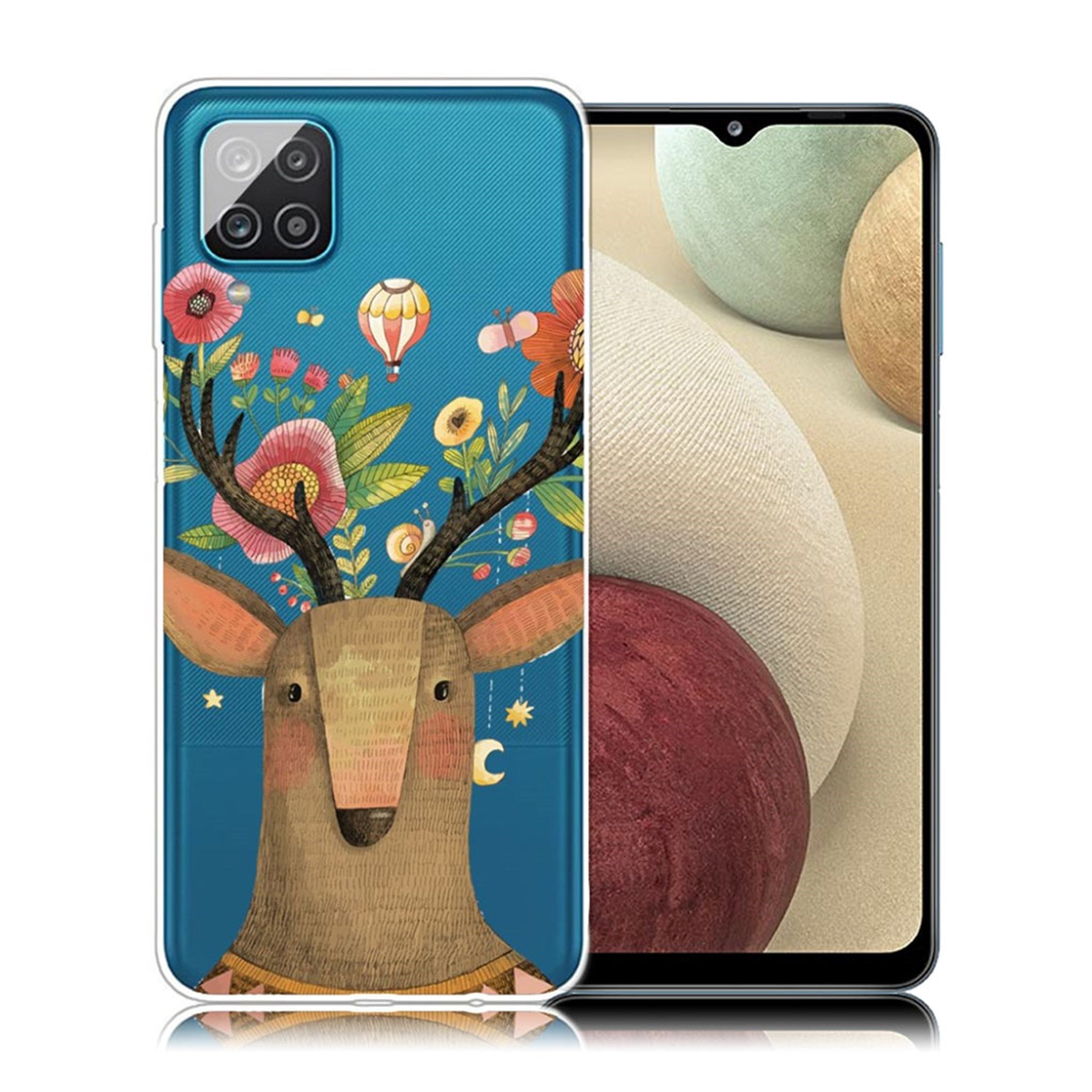 Deco Samsung Galaxy A12 5G case - Elk