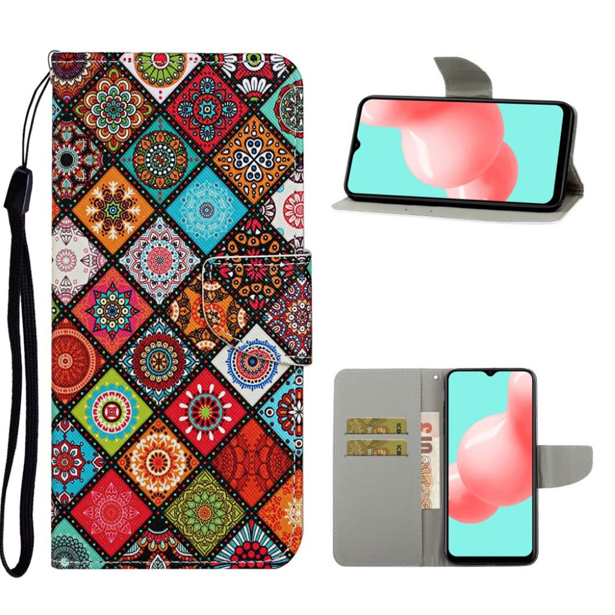 Wonderland Samsung Galaxy A12 5G flip case - Ethnic Pattern