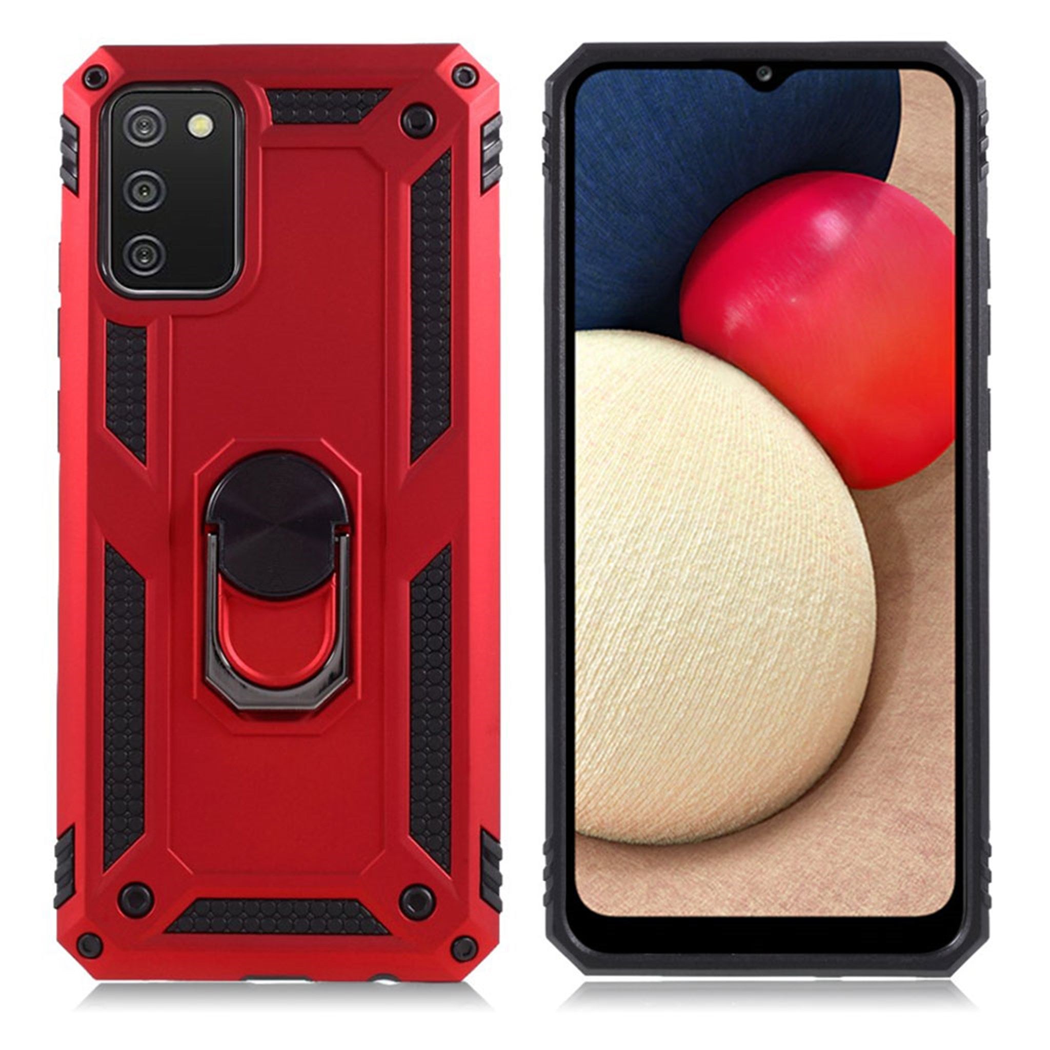 Bofink Combat Samsung Galaxy A02s case - Red