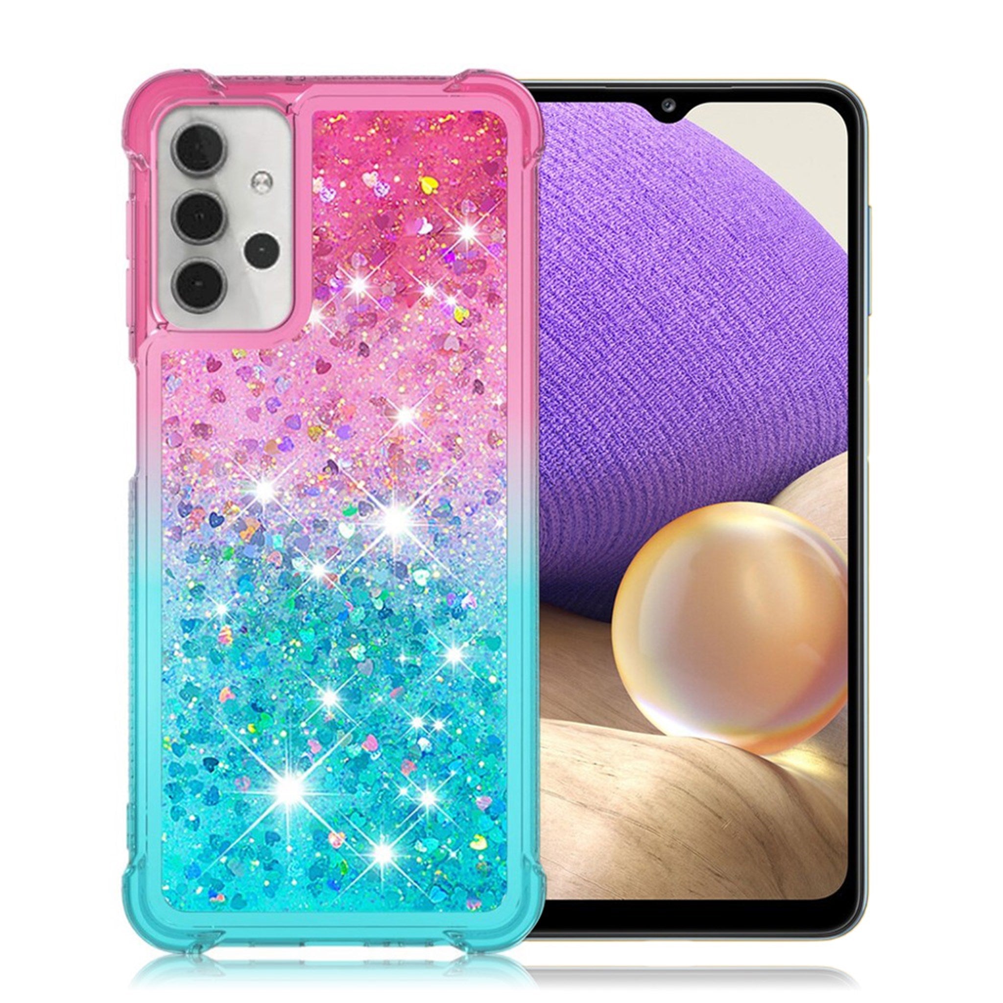 Princess Samsung Galaxy A32 5G cover - Pink / Dark Blue