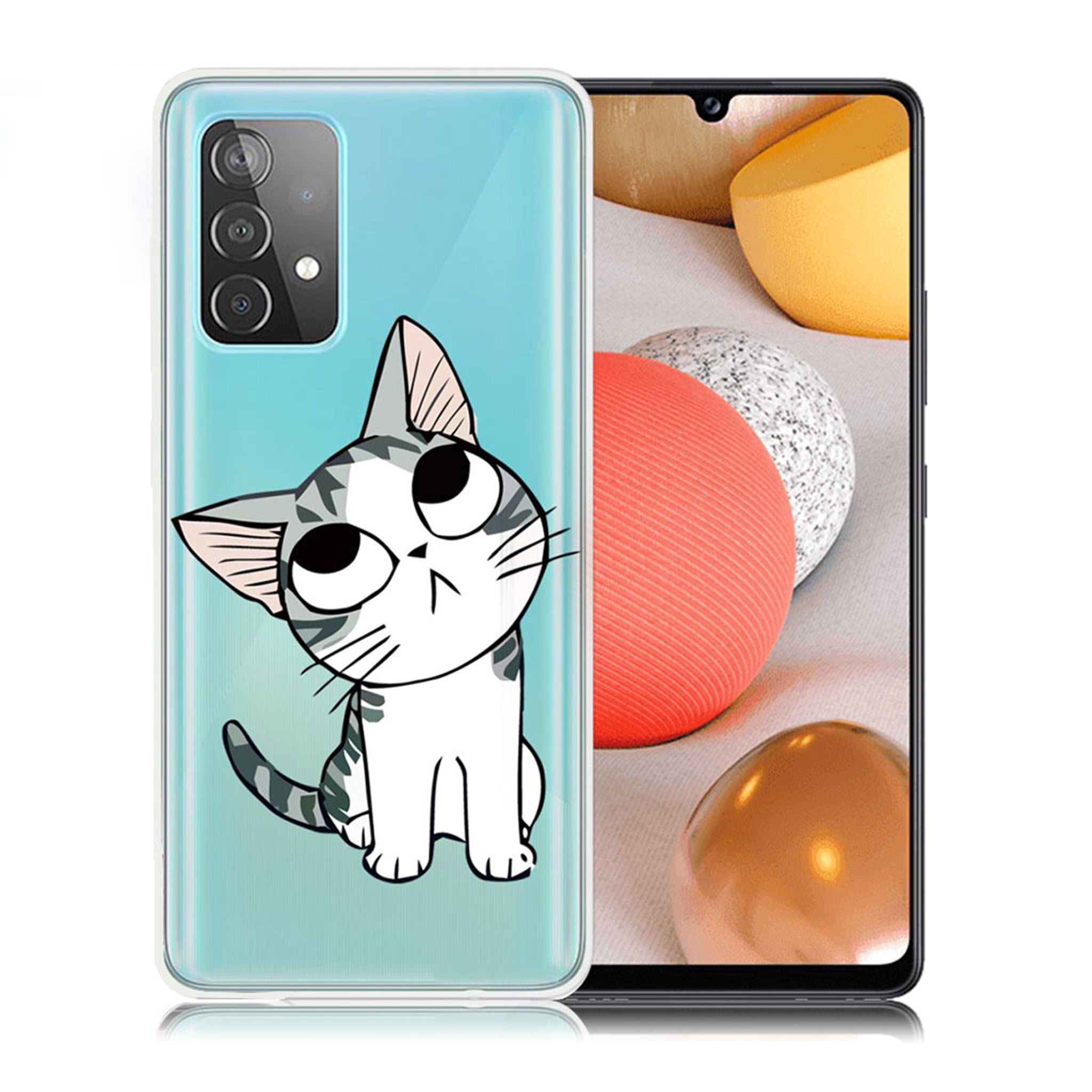 Deco Samsung Galaxy A52 5G case - Cat