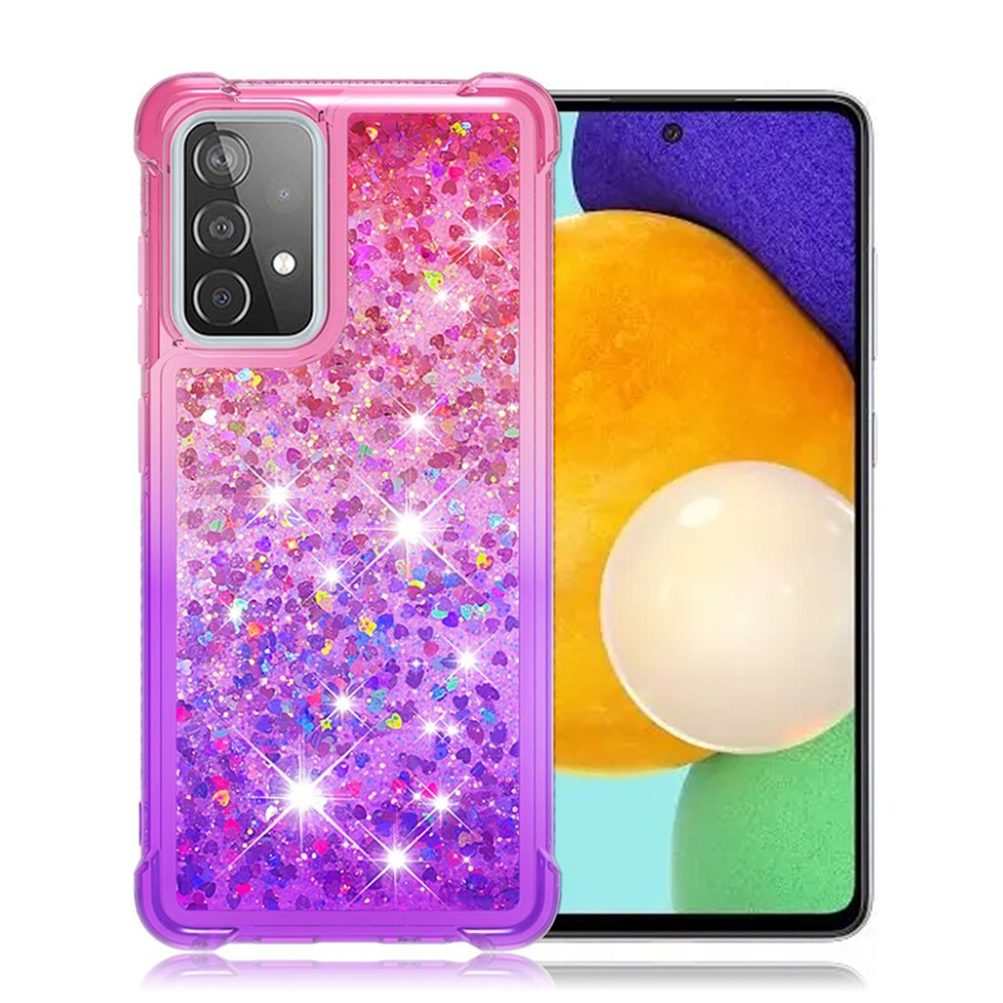 Princess Samsung Galaxy A52 5G cover - Pink / Purple