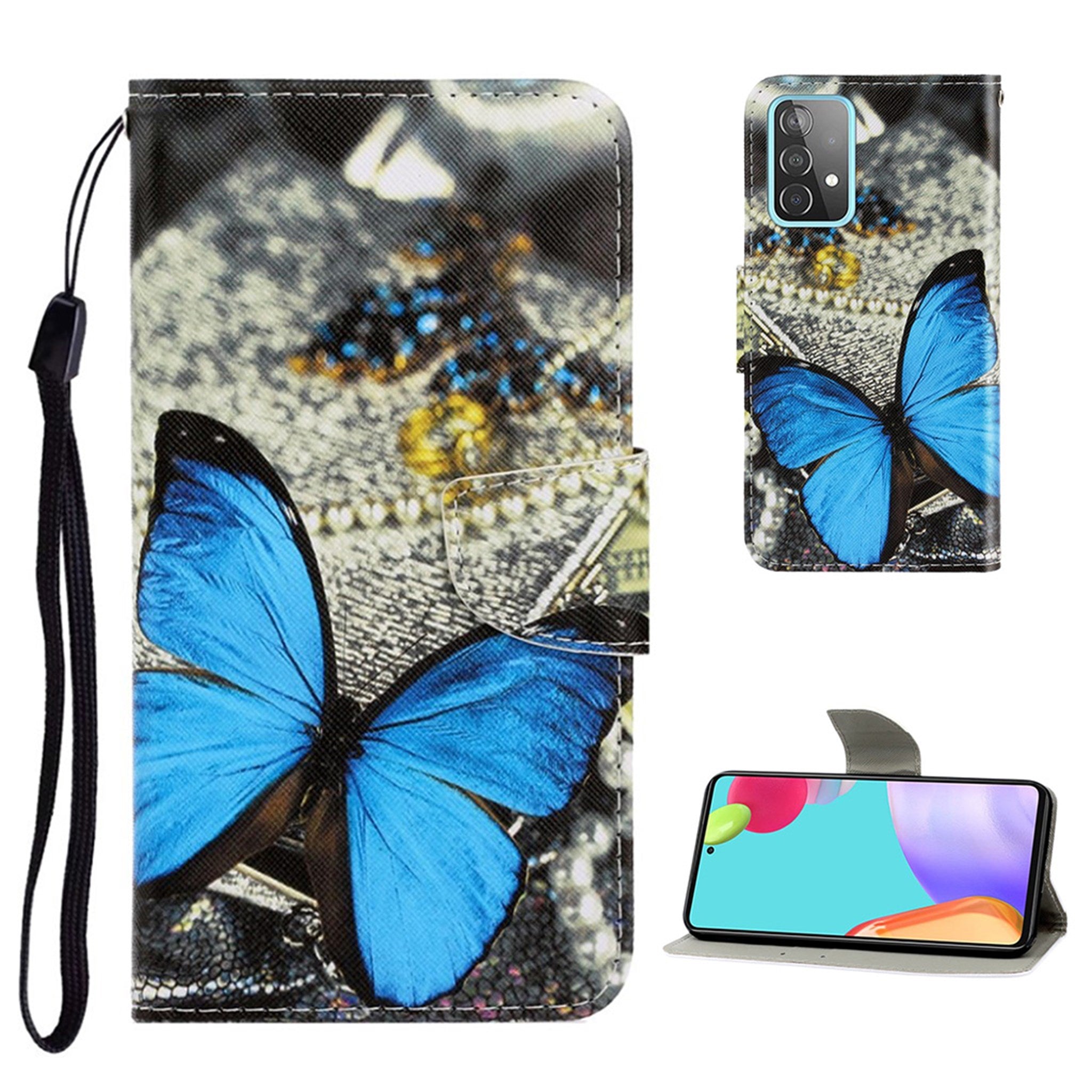 Wonderland Samsung Galaxy A52 5G flip case - Big Butterfly