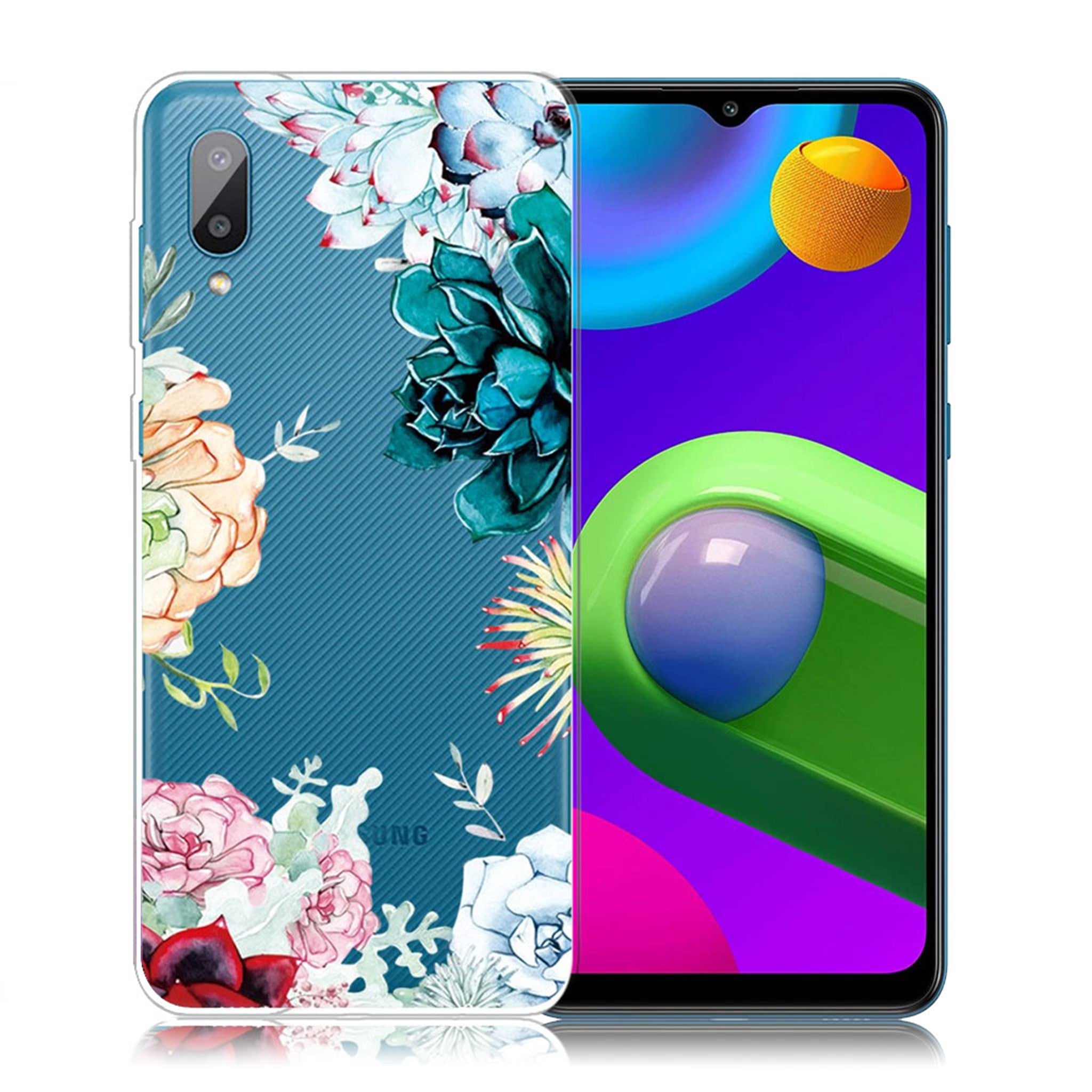 Deco Samsung Galaxy M02 / A02 case - Beautiful Flower