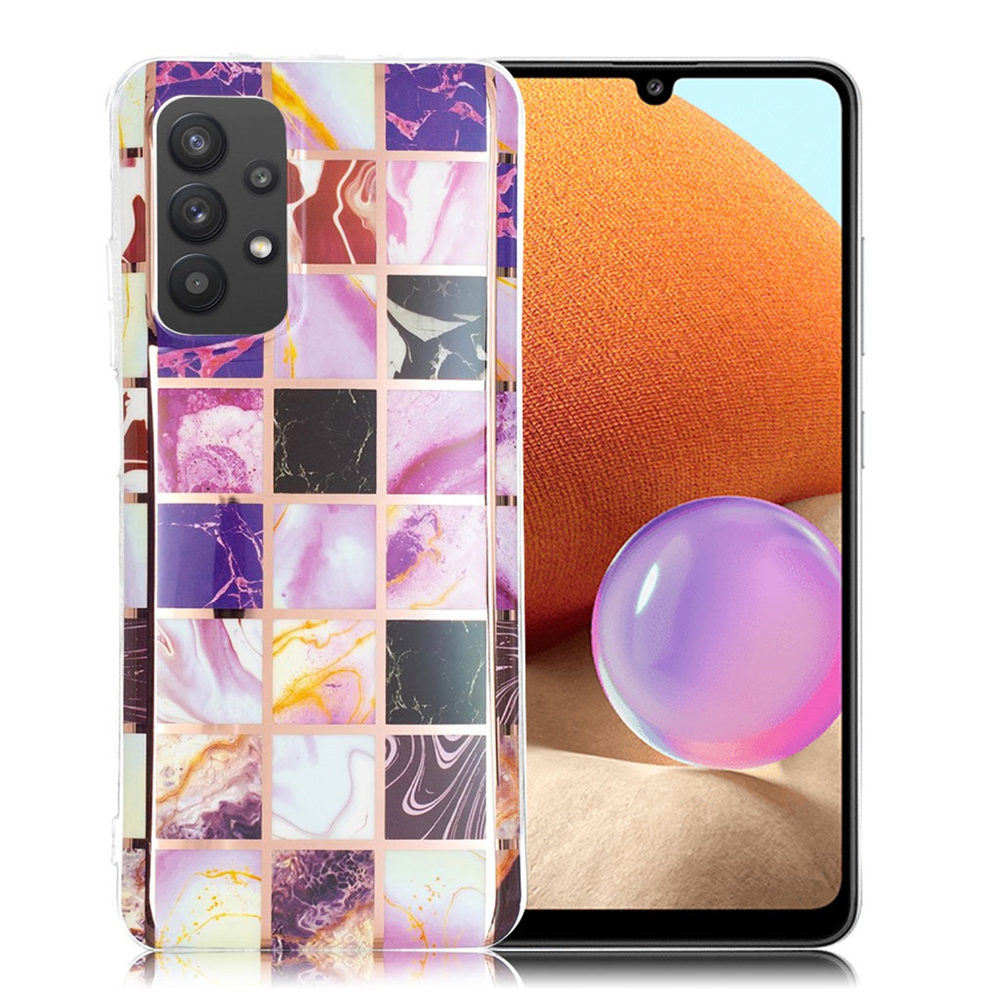 Marble Samsung Galaxy A32 case - Cube