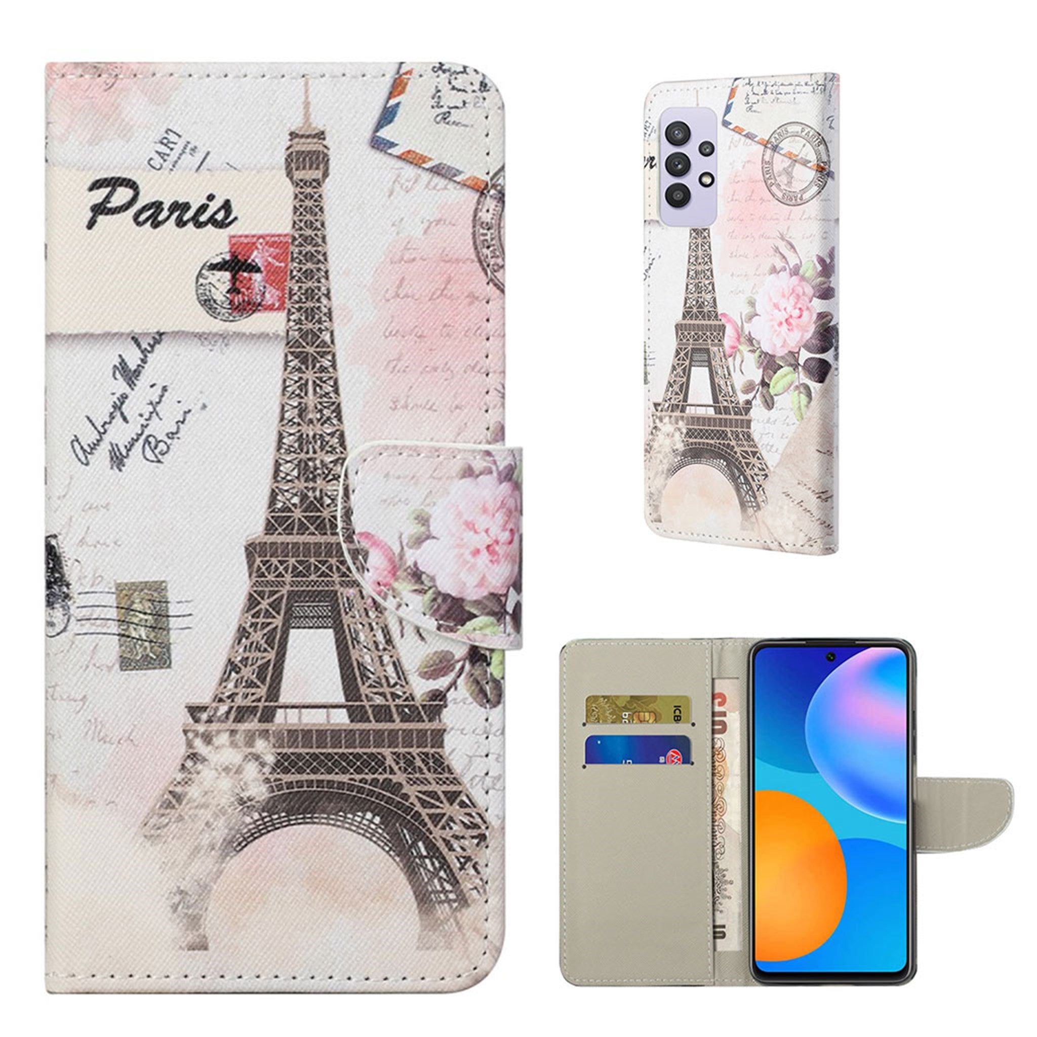 Wonderland Samsung Galaxy A32 flip case - Tower