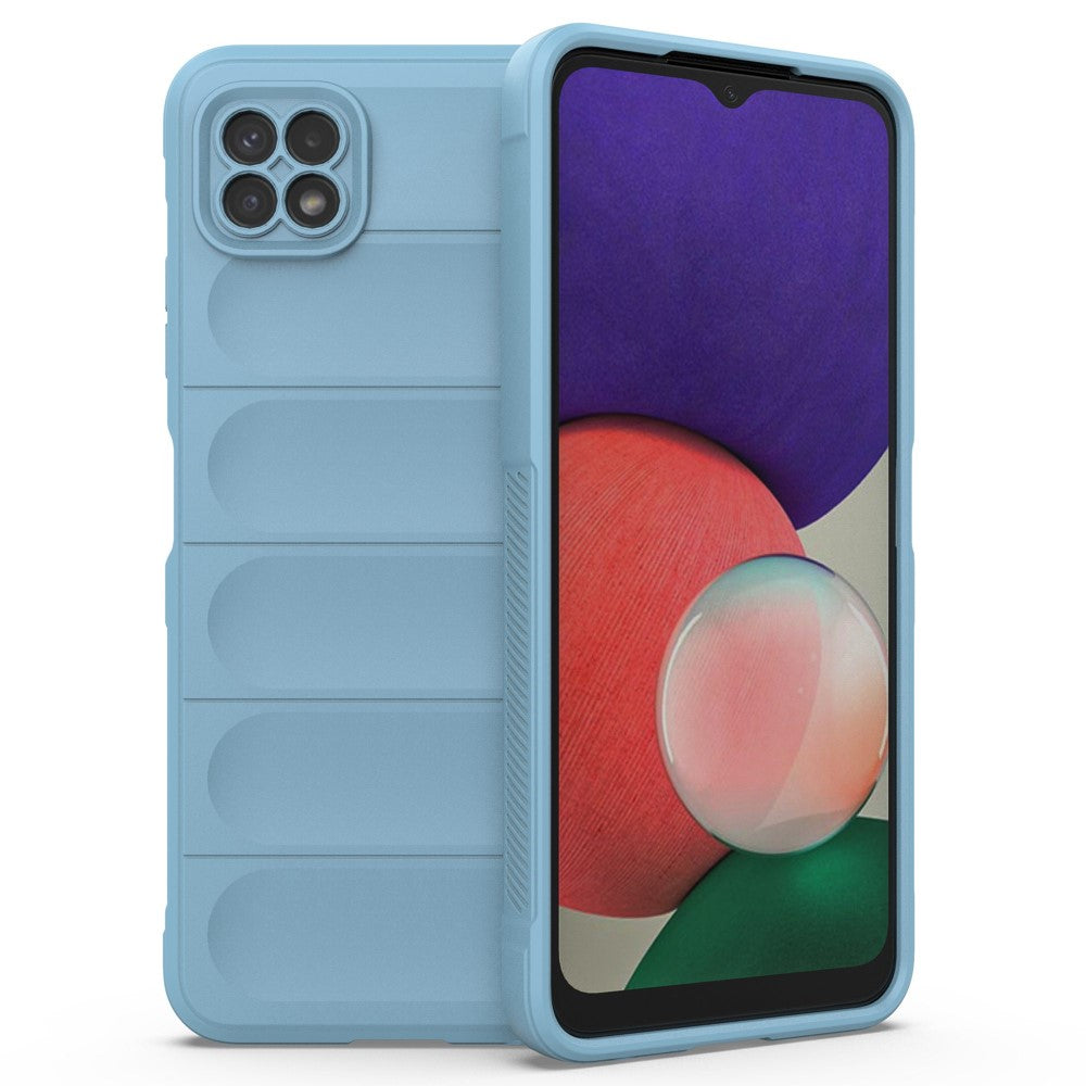 Soft gripformed cover for Samsung Galaxy A22 5G - Baby Blue