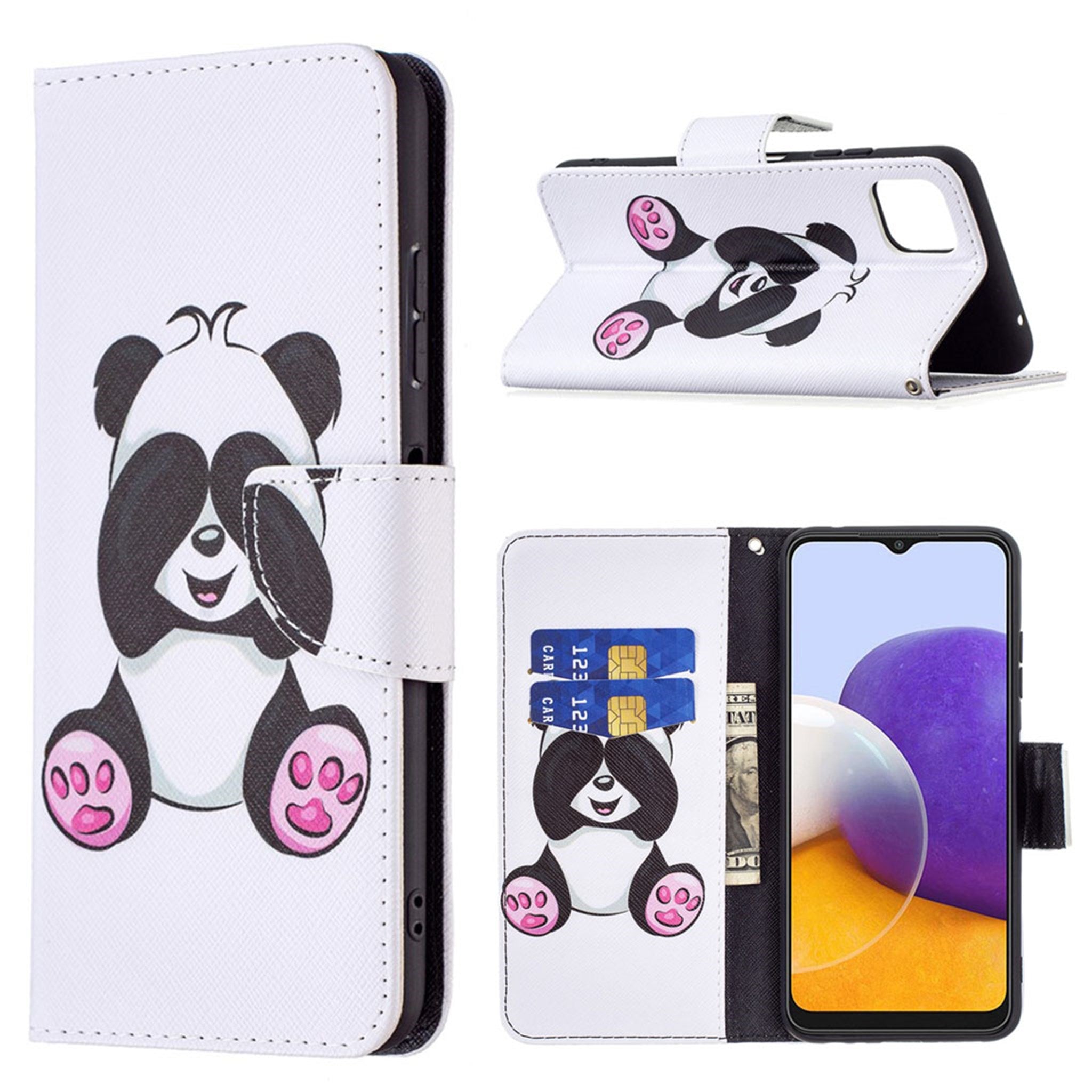 Wonderland Samsung Galaxy A22 5G flip case - Panda