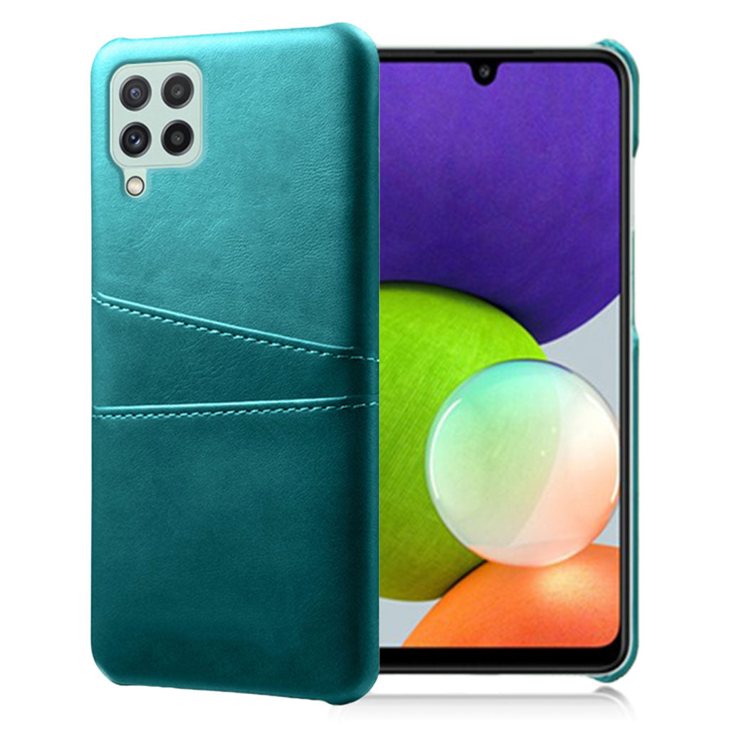 Dual Card case - Samsung Galaxy A22 4G - Green