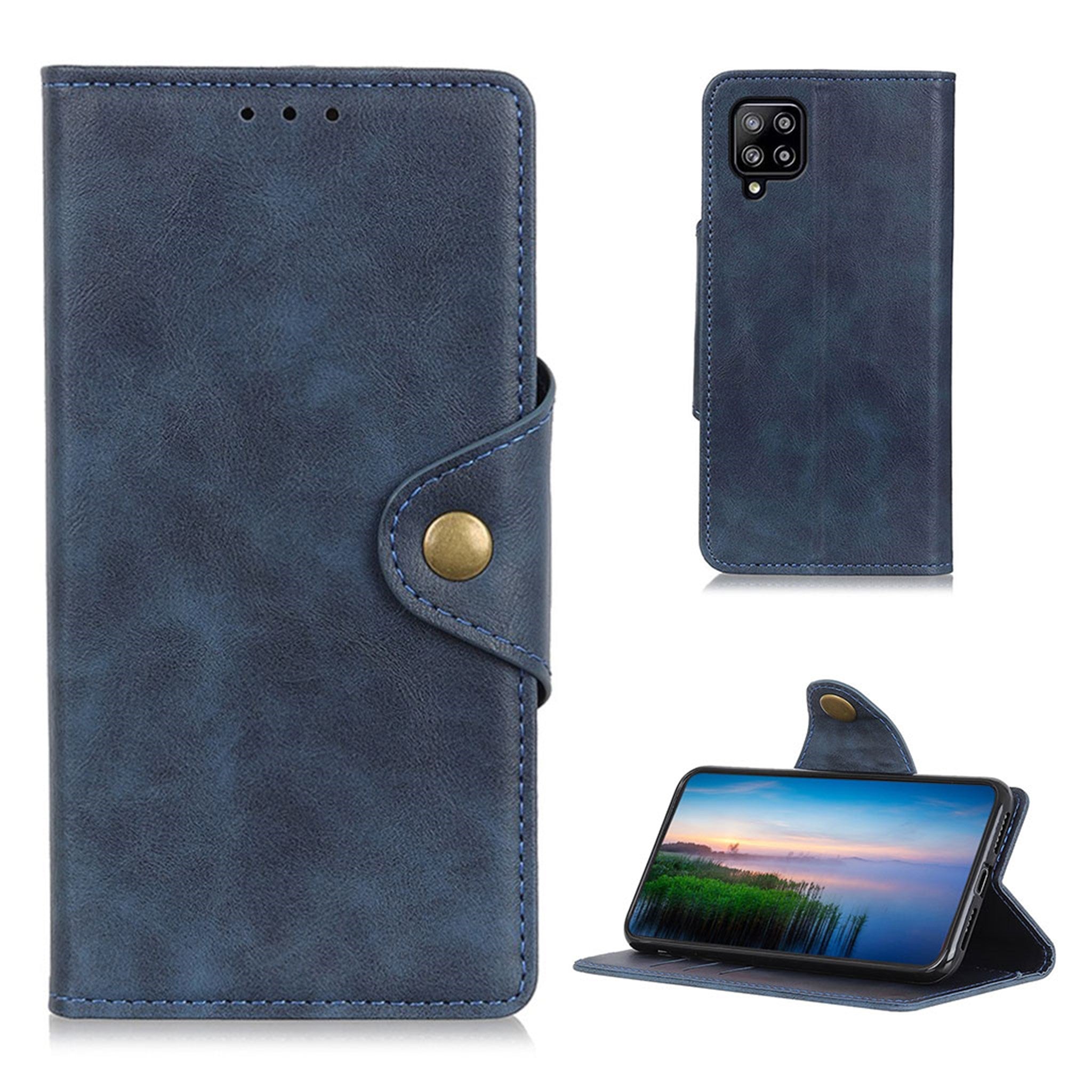 Alpha Samsung Galaxy A22 4G flip case - Blue