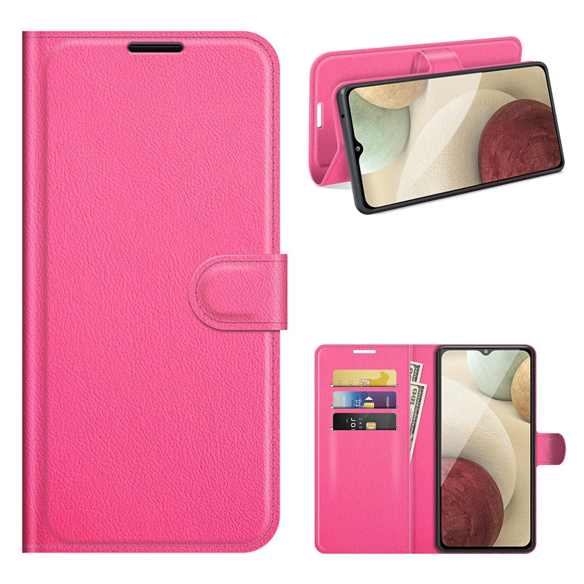 Classic Samsung Galaxy A22 4G flip case - Rose