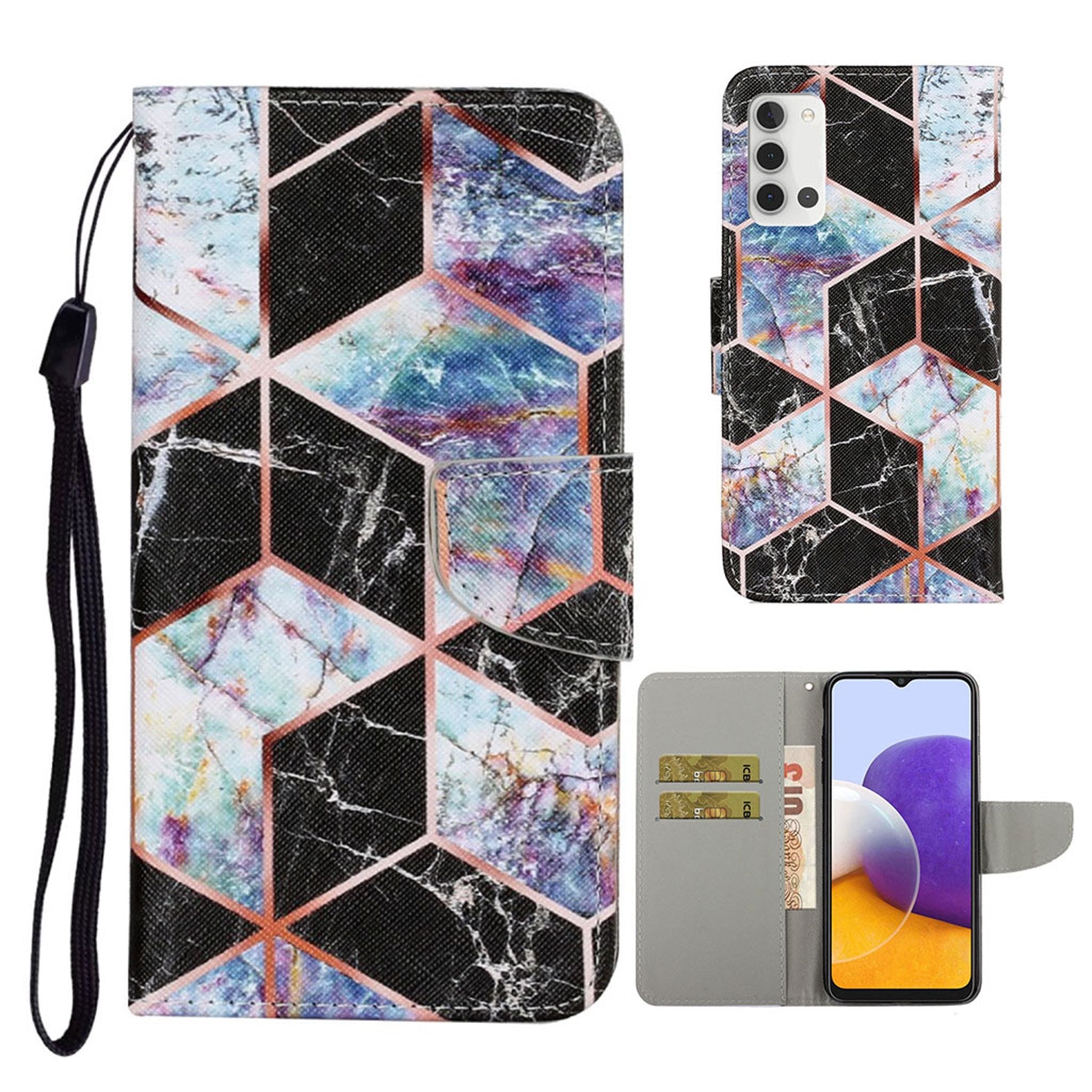 Wonderland Samsung Galaxy A22 4G flip case - Geometric Pattern