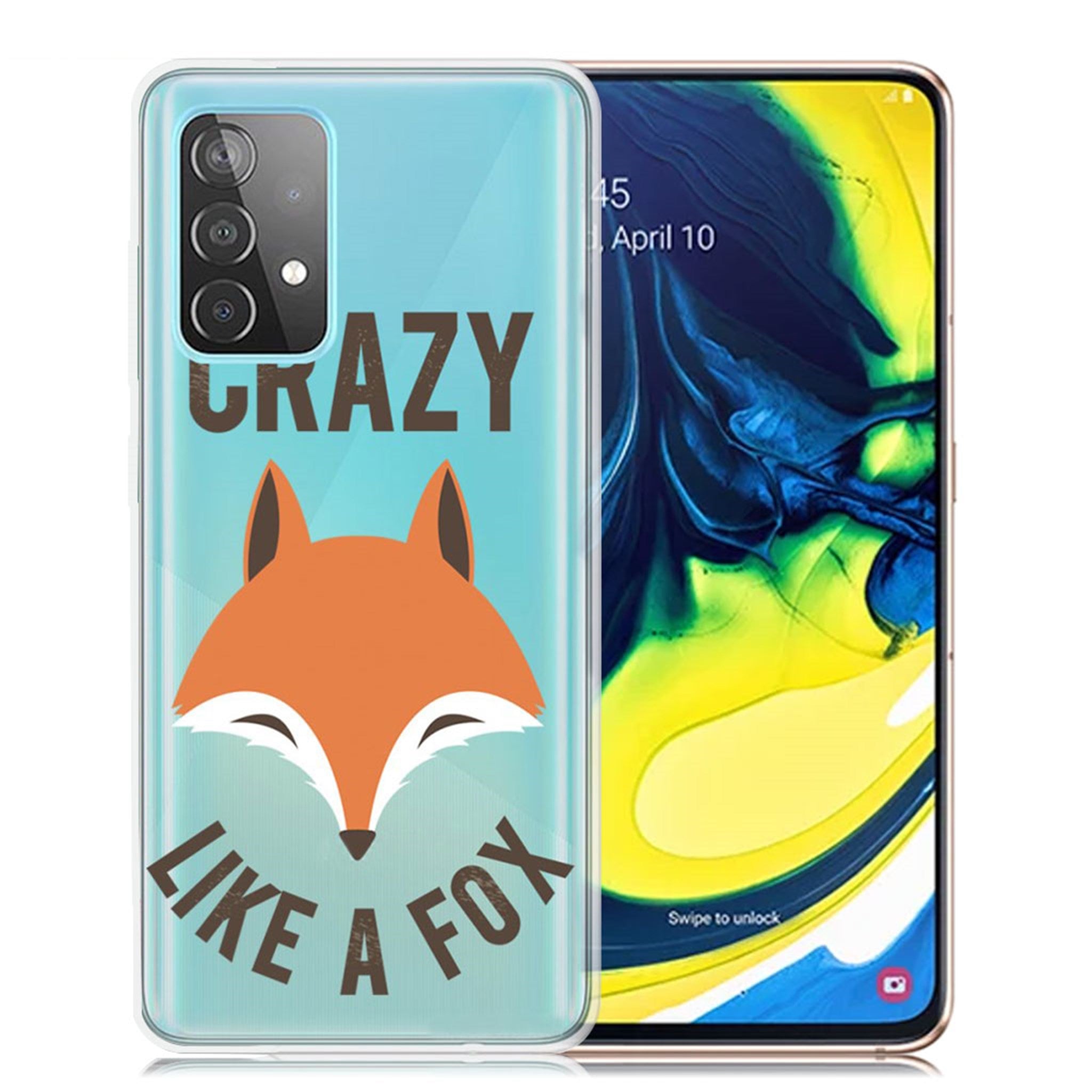 Deco Samsung Galaxy A82 5G case - Fox
