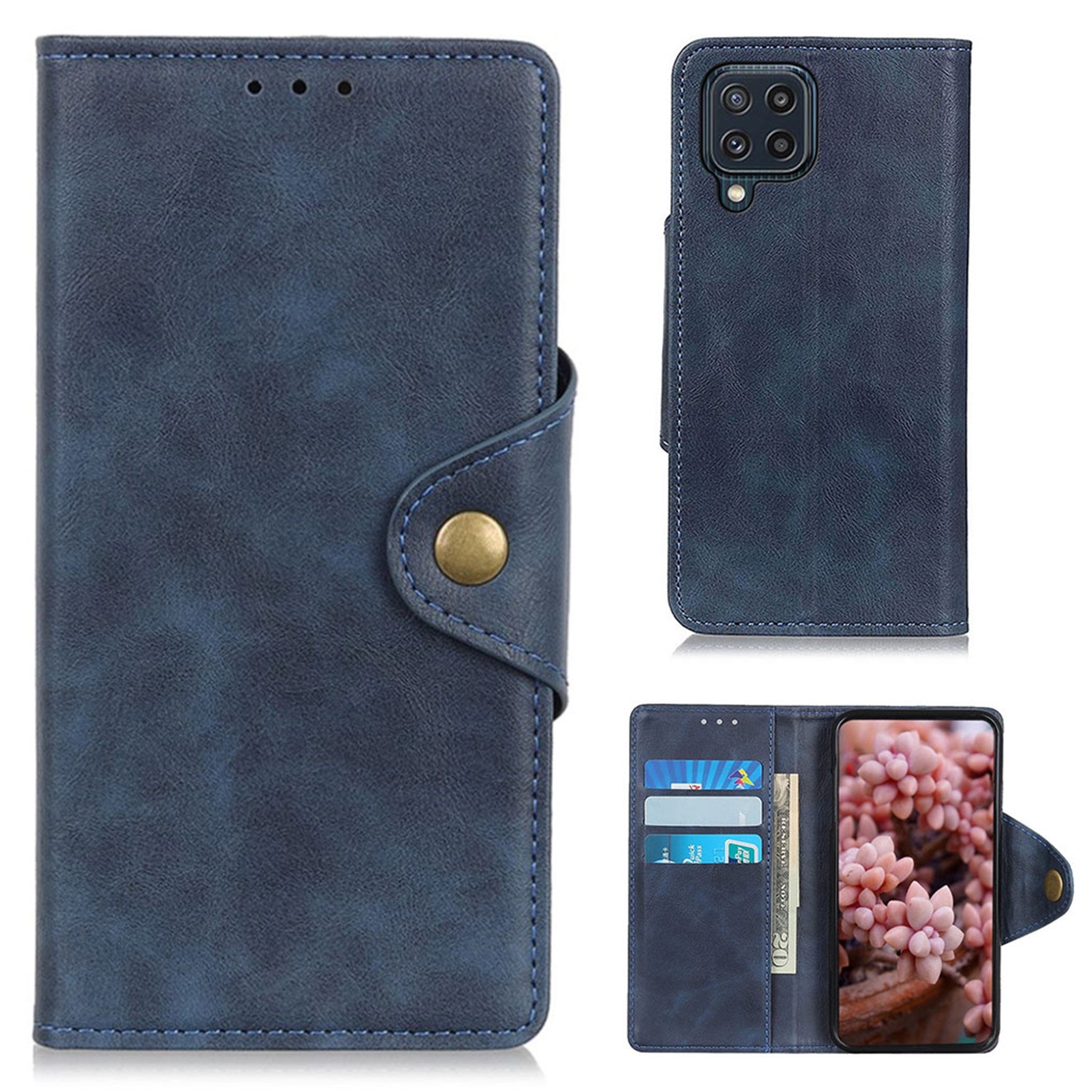 Alpha Samsung Galaxy M32 flip case - Blue