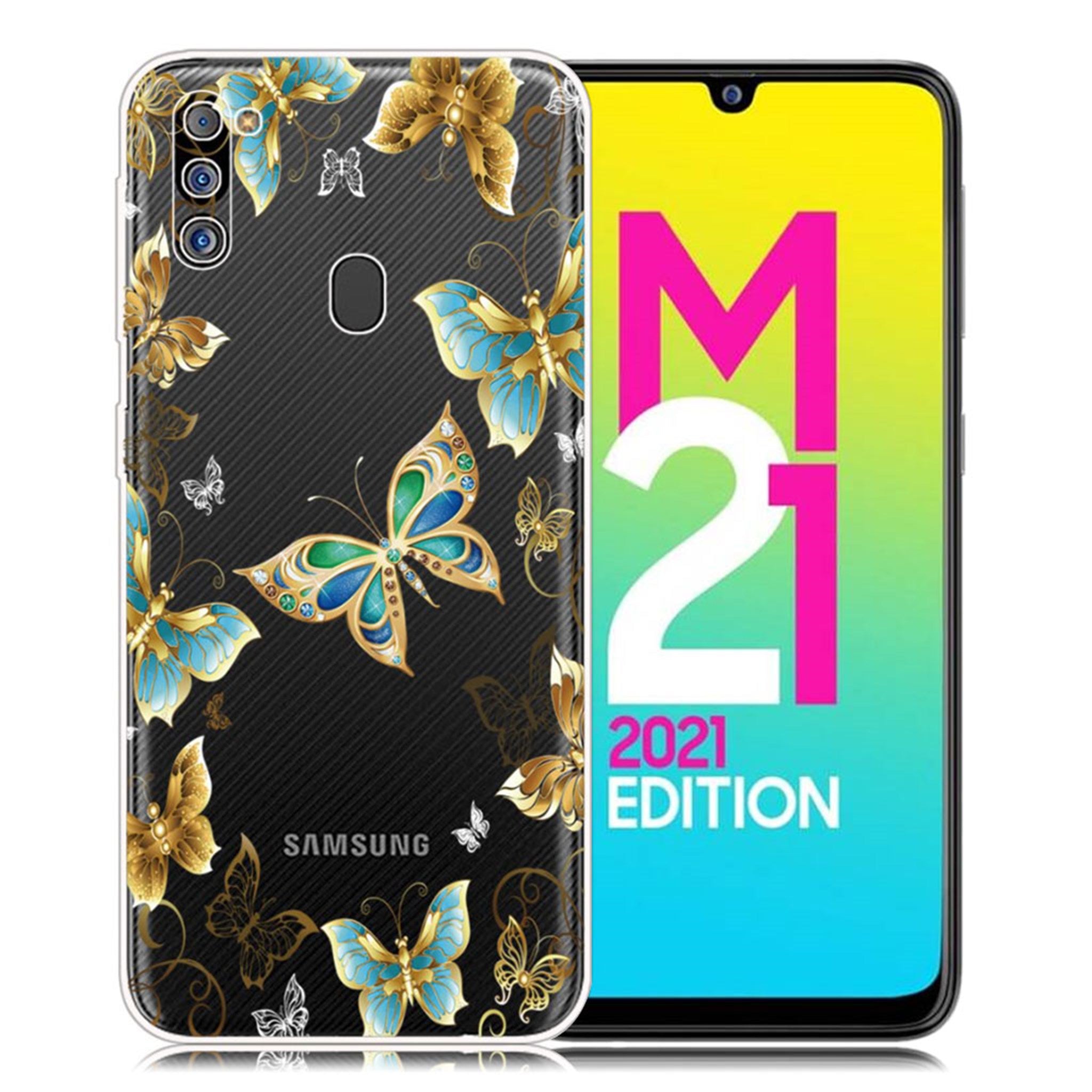 Deco Samsung Galaxy M21 2021 case - Jewelry Butterflies