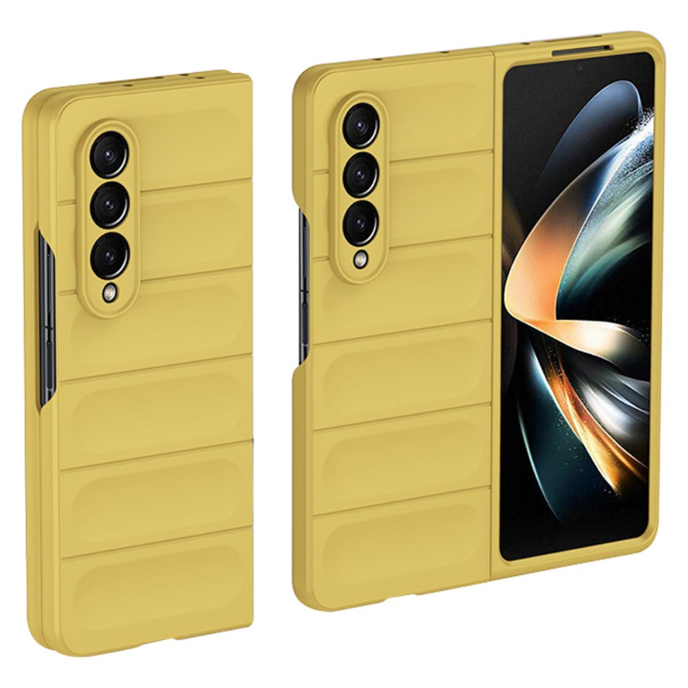 Soft gripformed cover for Samsung Galaxy Z Fold3 5G - Yellow