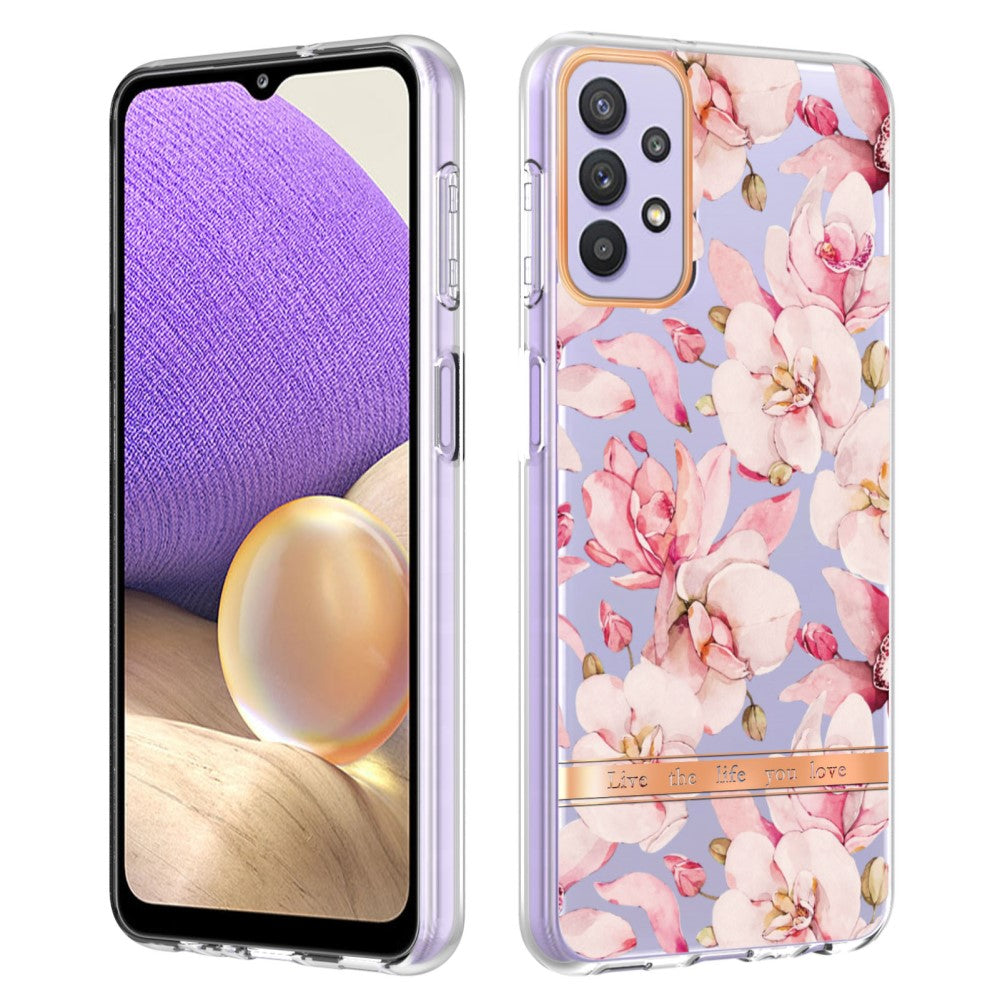 Super slim and durable softcover for Samsung Galaxy M32 5G / A32 5G - Pink Gardenia