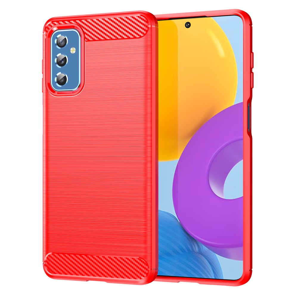 Carbon Flex case - Samsung Galaxy M52 5G - Red