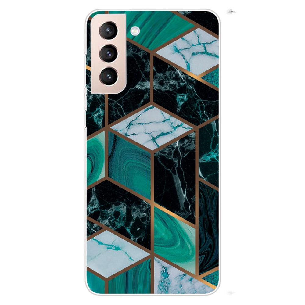 Marble Samsung Galaxy S22 Plus case - Emerald Marble