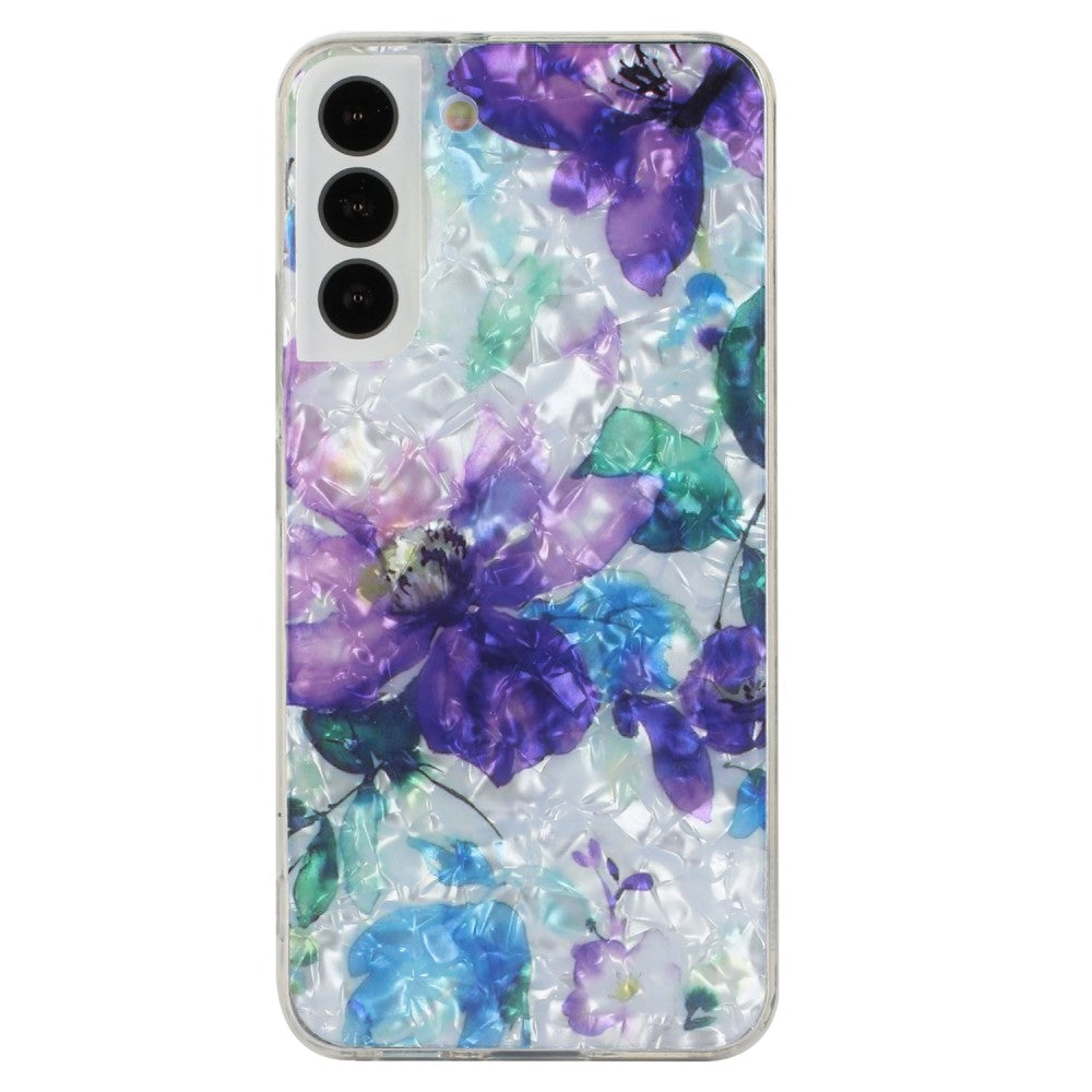 Deco Samsung Galaxy S22 Plus case - Ink Flowers