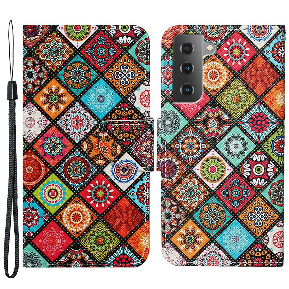 Wonderland Samsung Galaxy S22 Plus flip case - Mandala