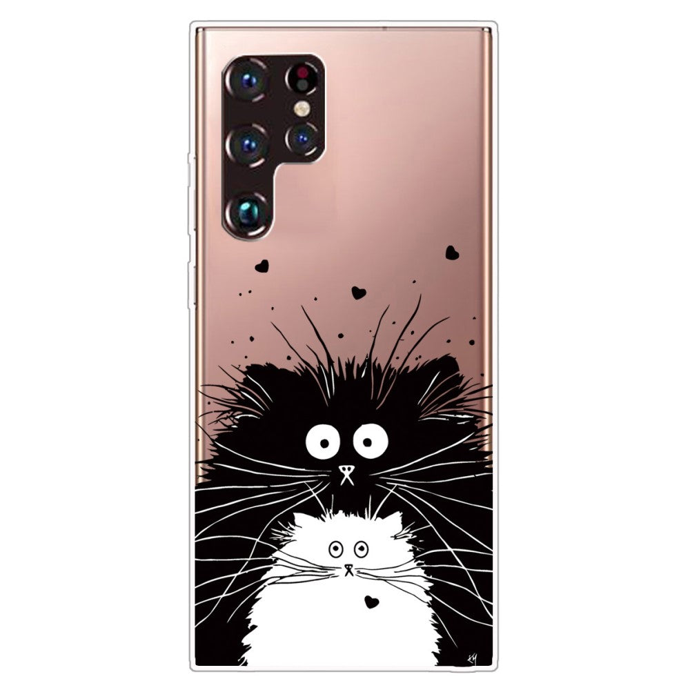 Deco Samsung Galaxy S22 Ultra case - Two Cats