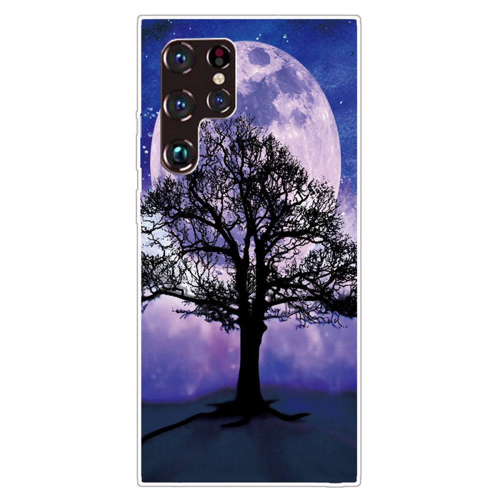 Deco Samsung Galaxy S22 Ultra case - Tree and Moon