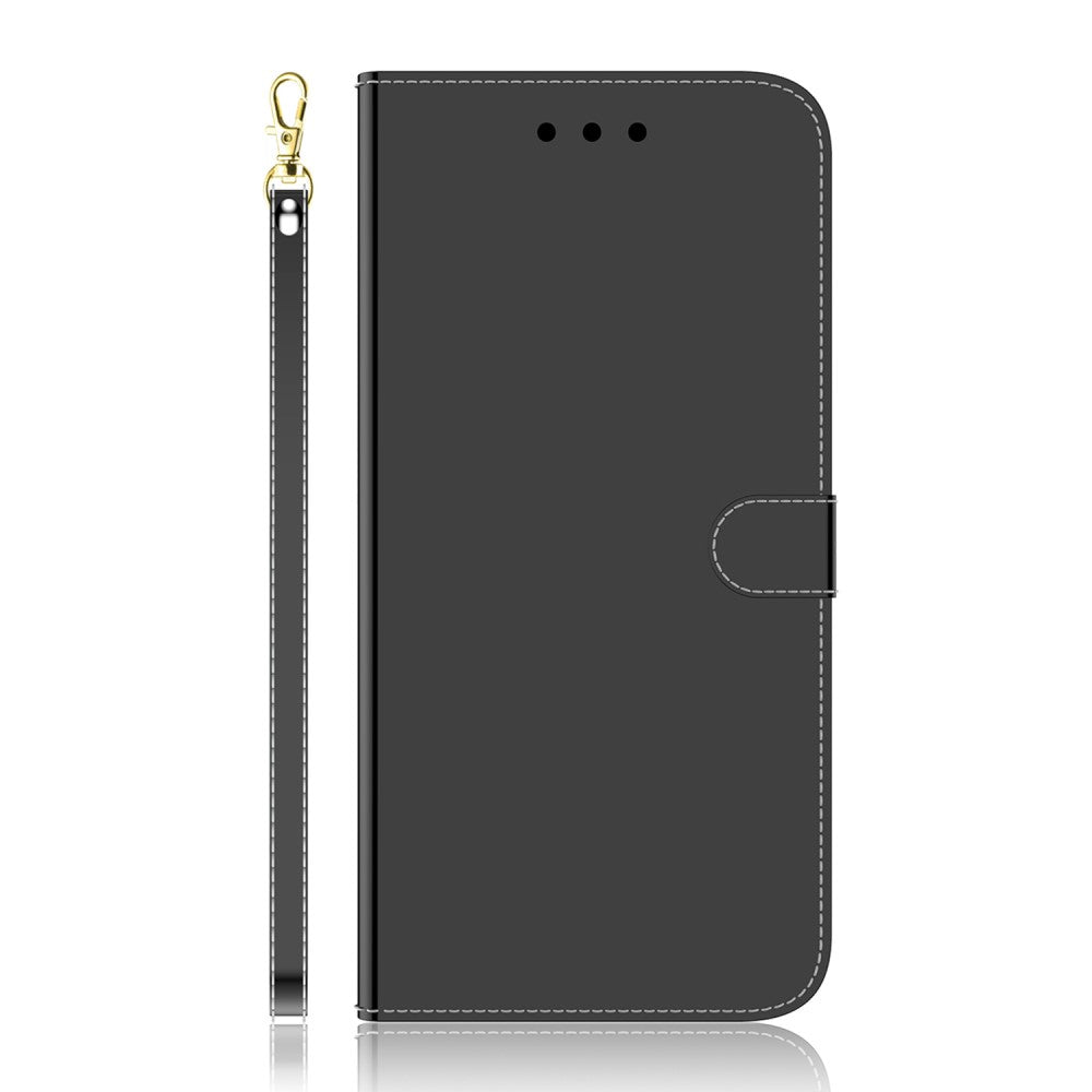 Mirror Samsung Galaxy S22 Ultra flip case - Black