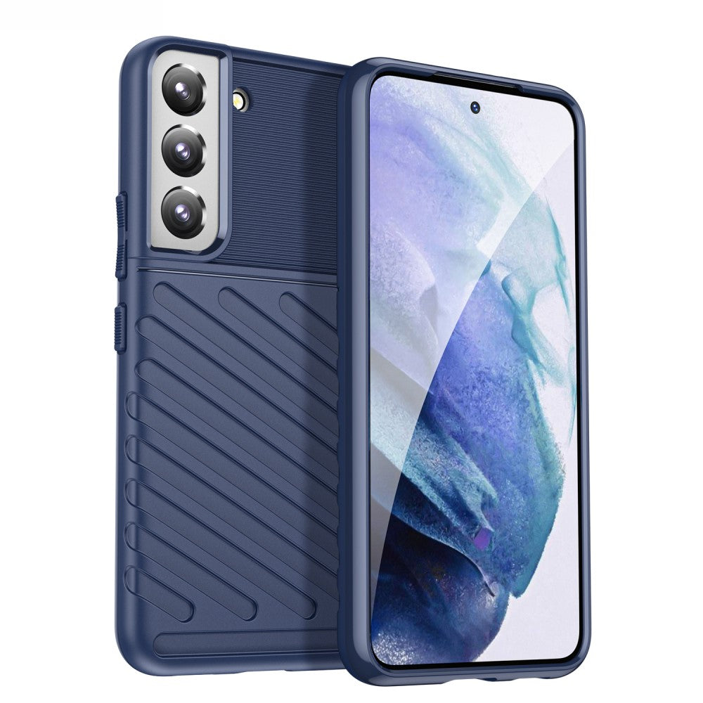 Thunder Samsung Galaxy S22 case - Blue