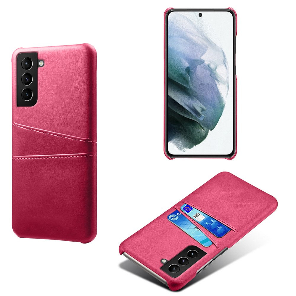 Dual Card case - Samsung Galaxy S22 - Rose