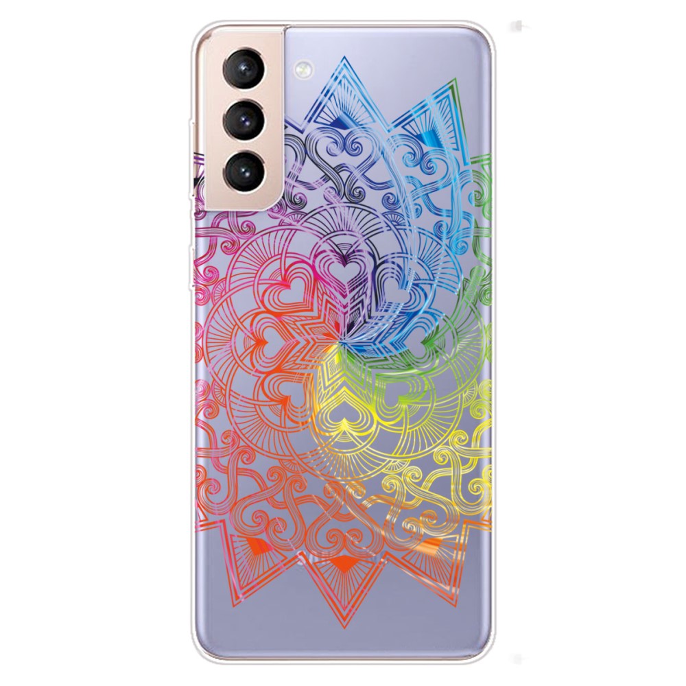 Deco Samsung Galaxy S22 case - Colorful Mandala Spiral