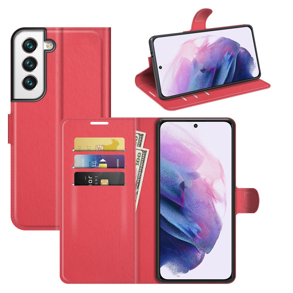 Classic Samsung Galaxy S22 flip case - Red