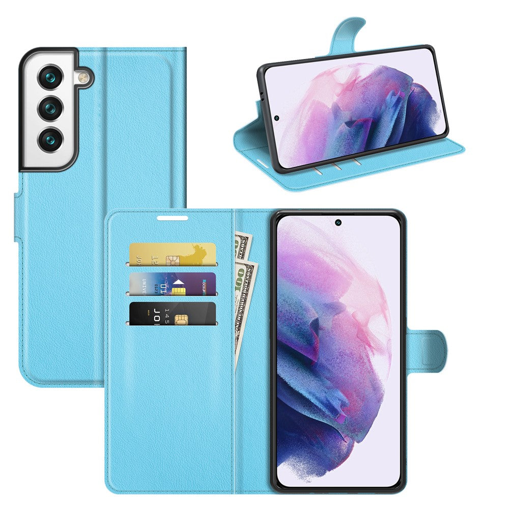 Classic Samsung Galaxy S22 flip case - Blue