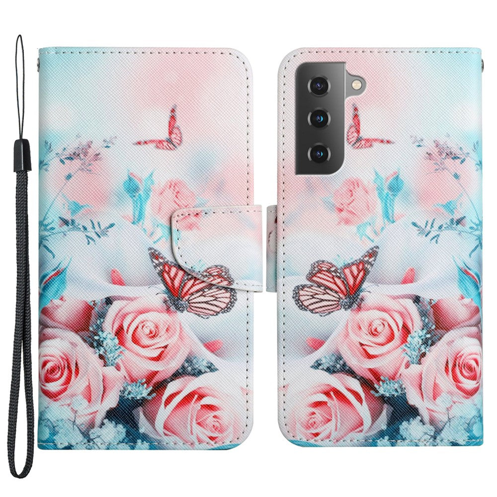 Wonderland Samsung Galaxy S22 flip case - Rose