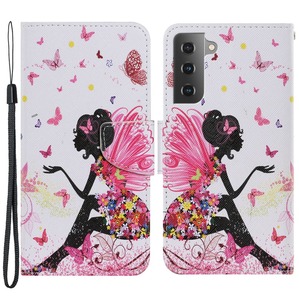 Wonderland Samsung Galaxy S22 flip case - Beautiful Girl