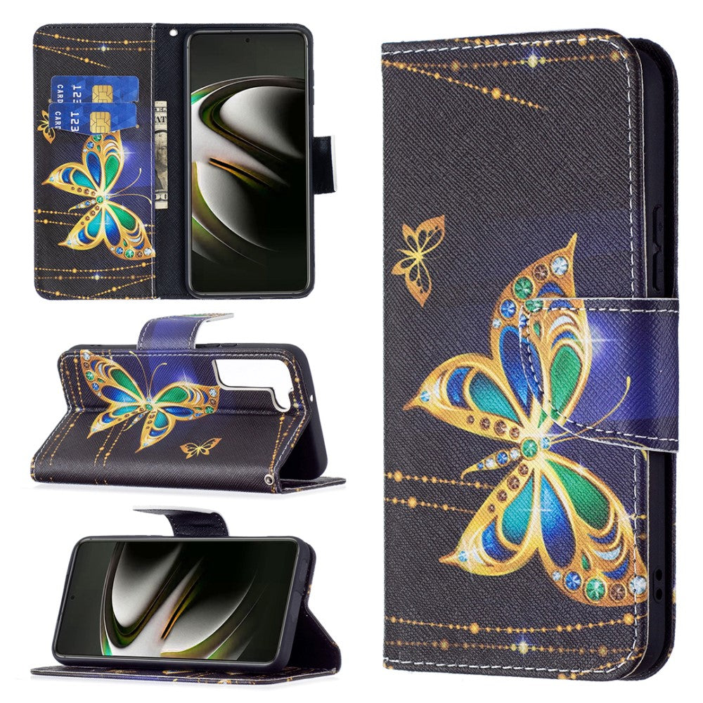 Wonderland Samsung Galaxy S22 flip case - Jewelry Butterfly