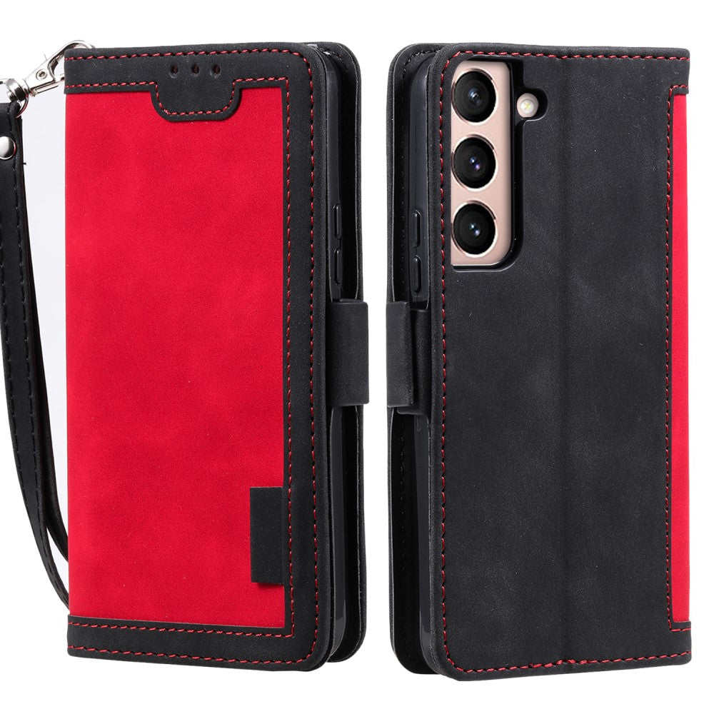 Surburbian Samsung Galaxy S22 flip case - Red