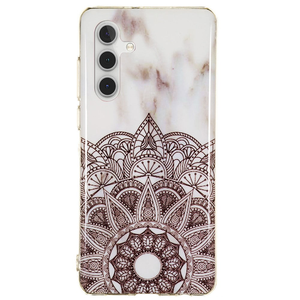 Marble Samsung Galaxy A13 5G case - Mandala Flower