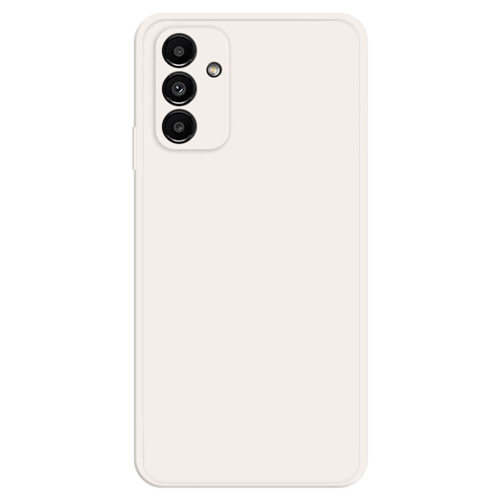 Beveled anti-drop rubberized cover for Samsung Galaxy A13 5G - Beige