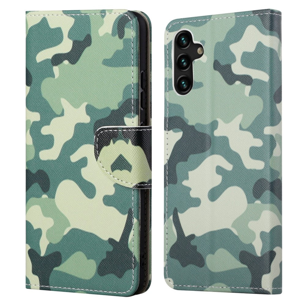 Wonderland Samsung Galaxy A13 5G flip case - Camouflage