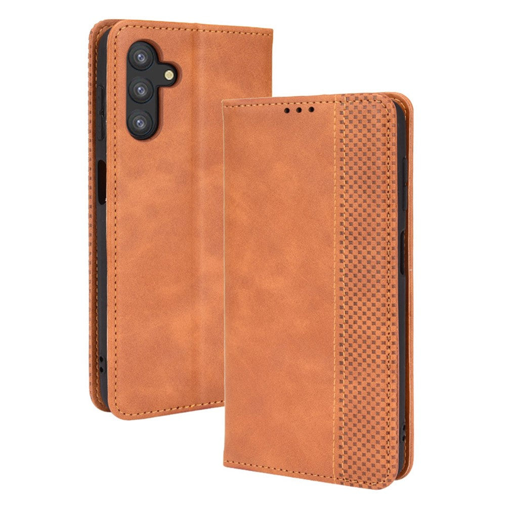 Bofink Vintage Samsung Galaxy A13 5G leather case - Brown