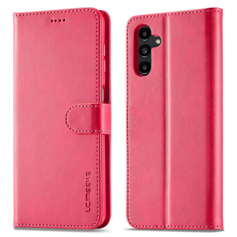 LC.IMEEKE Samsung Galaxy A13 5G Flip Case - Red