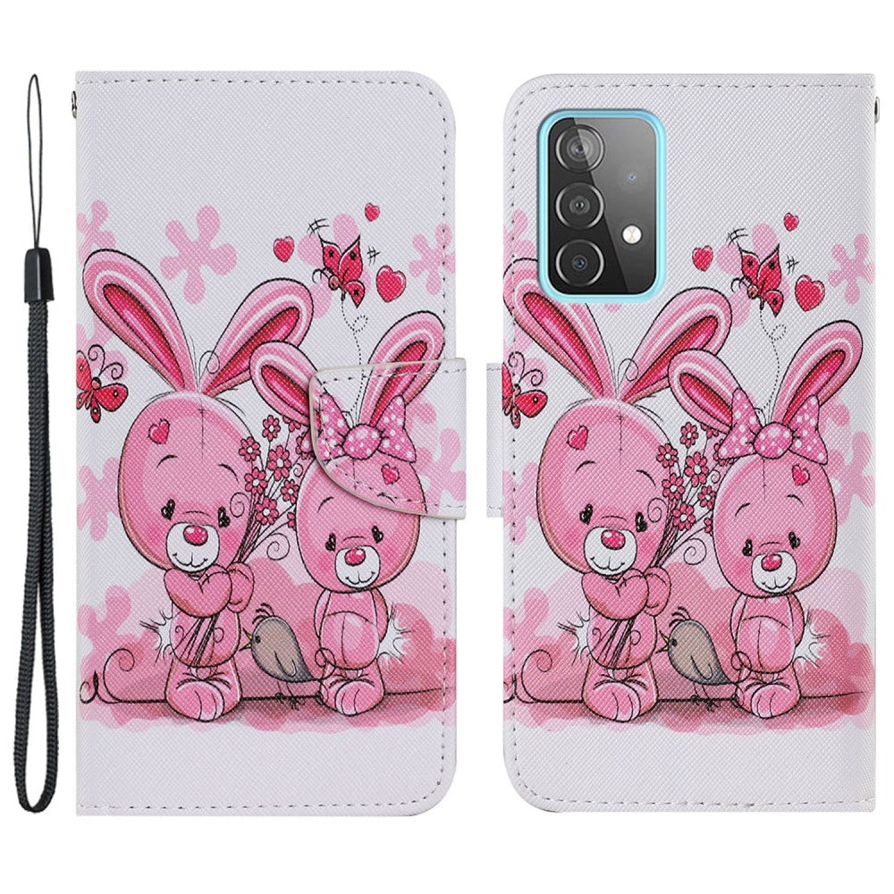 Wonderland Samsung Galaxy A53 5G flip case - Rabbit