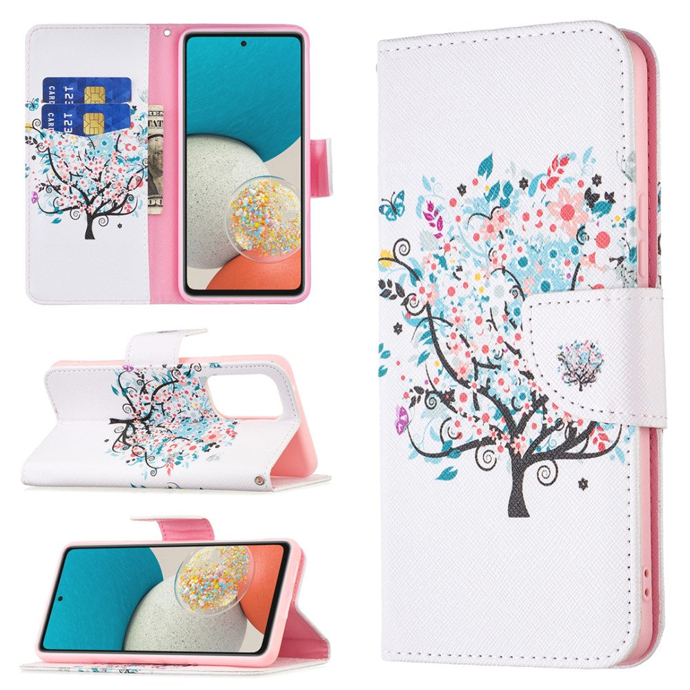 Wonderland Samsung Galaxy A53 5G flip case - Flower Tree