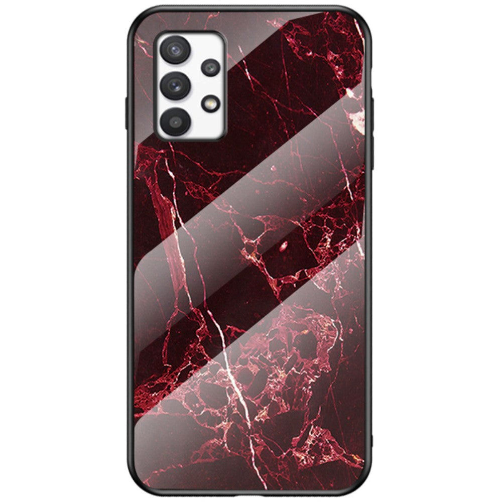 Fantasy Marble Samsung Galaxy A33 5G cover - Blood Red Marble