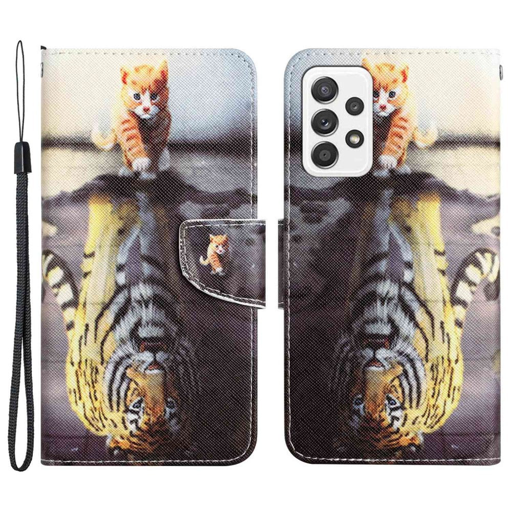 Wonderland Samsung Galaxy A33 5G flip case - Tiger