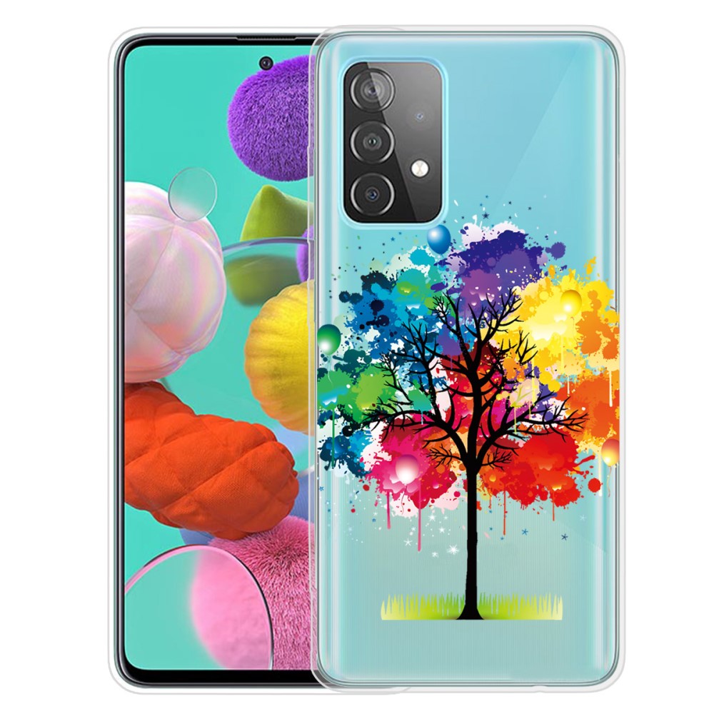 Deco Samsung Galaxy A13 4G case - Colorful Tree
