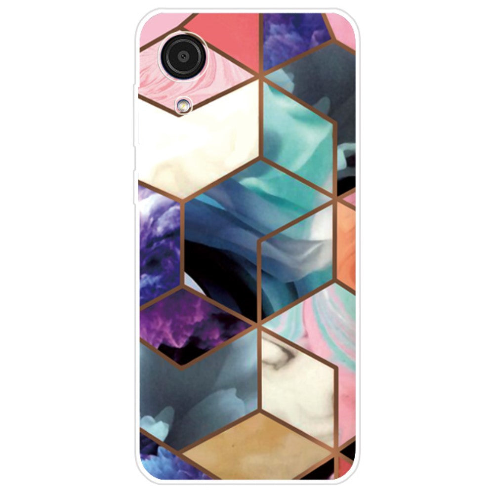 Marble Samsung Galaxy A03 Core case - Colorful Cube Tile