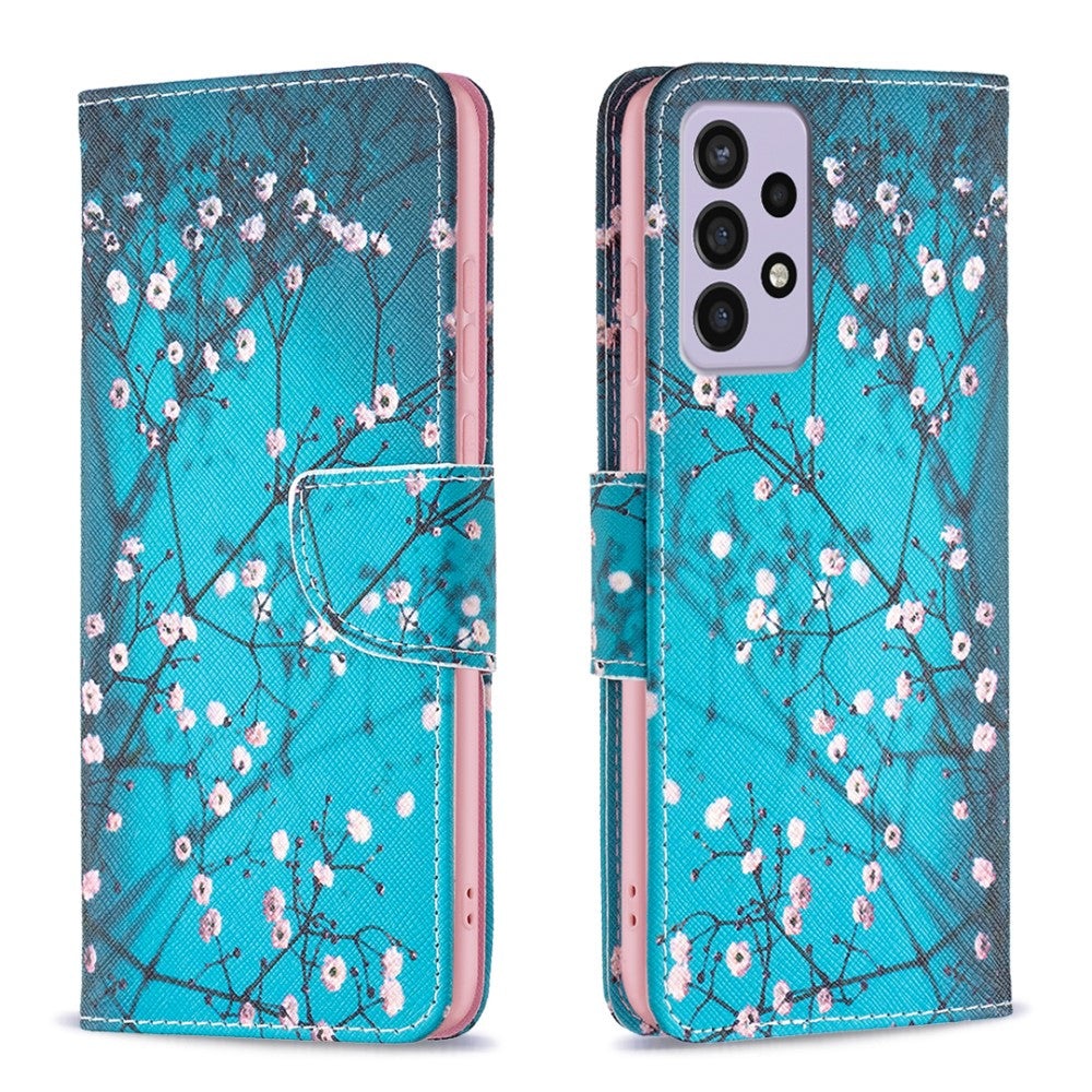 Wonderland Samsung Galaxy A73 flip case - Plum Blossom